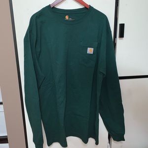 Carhartt Forest Green Long Sleeve